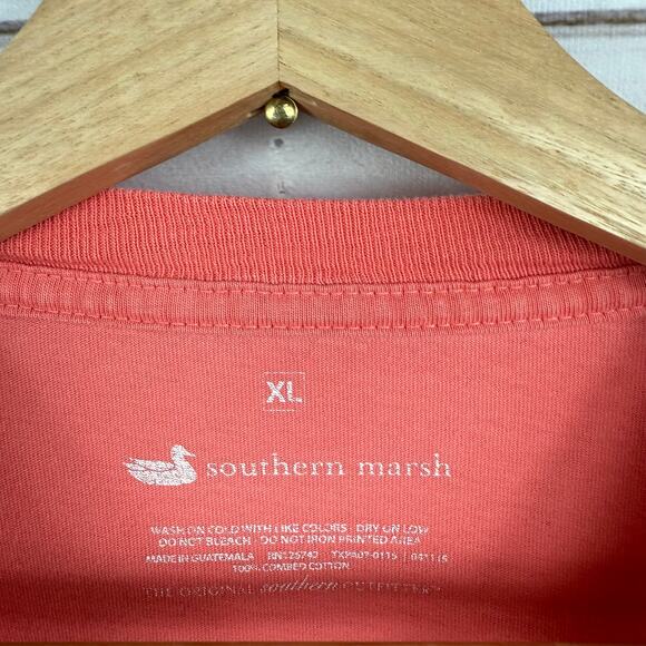 Southern Marsh Regatta Pink Men's Long Sleeve Pocket T-Shirt XL‎ - Picture 4 of 6